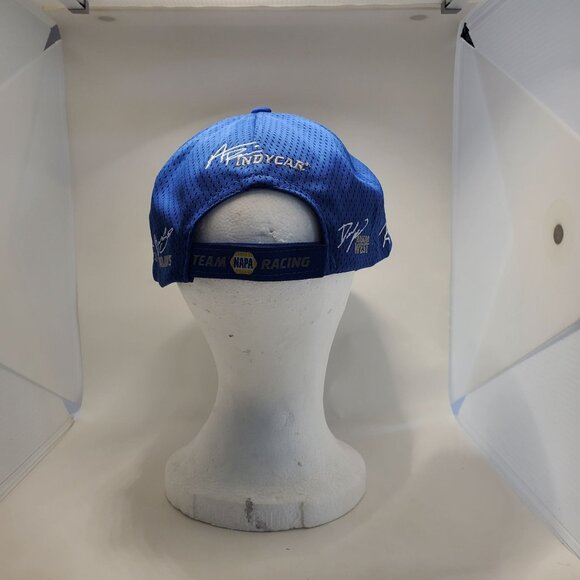 Napa Racing Baseball Hat Cap Blue Embroidered Strapback Adjustable Signature - Picture 3 of 7